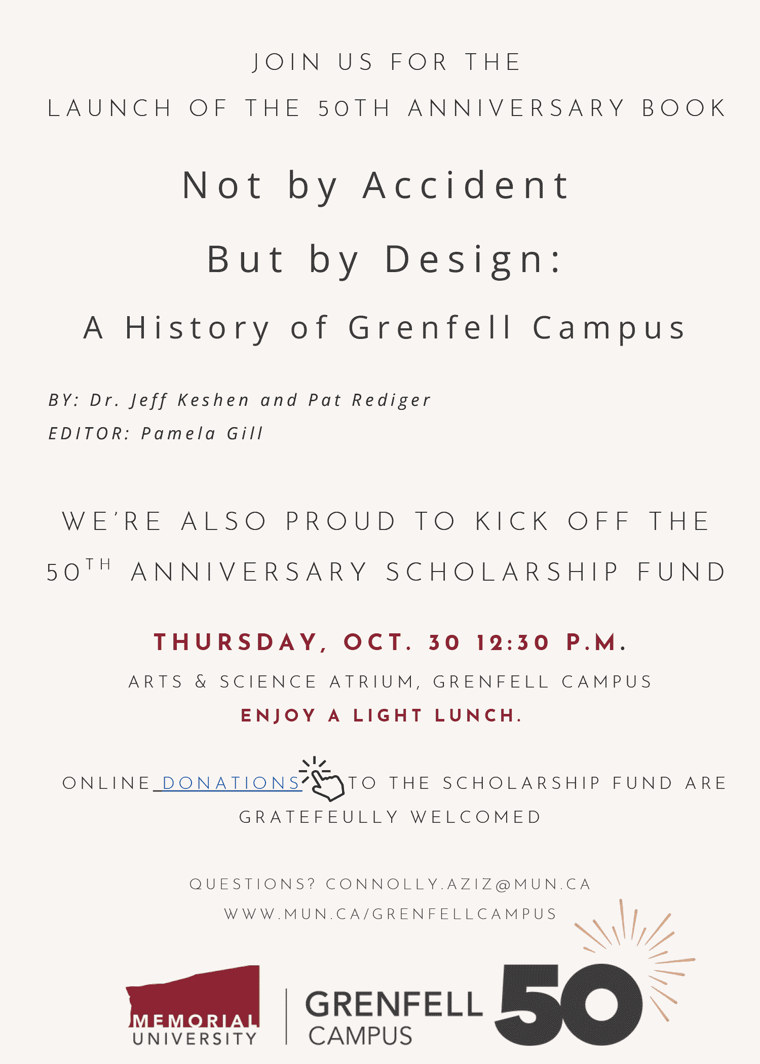 Not by Accident - Grenfell Book Launch
